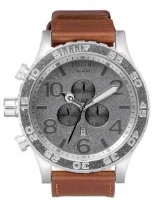  Nixon 51-30 Chrono Leather Saddle A124 747 Uhren