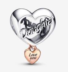  Pandora Love You Daughter Heart 782327C00 clip