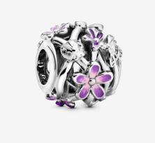  Pandora Openwork Purple Daisy 798772C02 clip