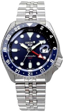  Seiko SSK003K1 5 Sports Automatic GMT Series Uhren