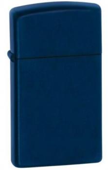  Zippo Navy Blue Matte Slim 1639 Feuerzeug