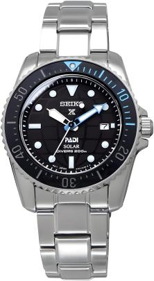  Seiko SNE575P1 Prospex Compact Solar Scuba Diver PADI Special Edition Uhren