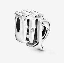  Pandora Sparkling Virgo Zodiac 798417C01 clip