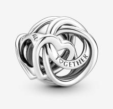  Pandora Family Always Encircled Heart 791507C00 clip
