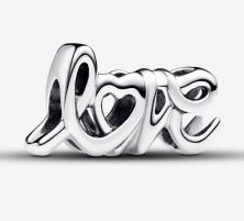  Pandora Handwritten Love 793055C00 clip
