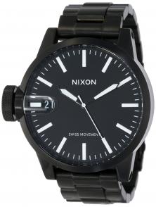  Nixon Chronicle SS All Black A198 001 Uhren