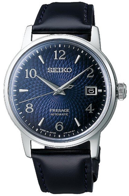  Seiko SRPE43J1 Presage Automatic Cocktail Time Old Clock uhren