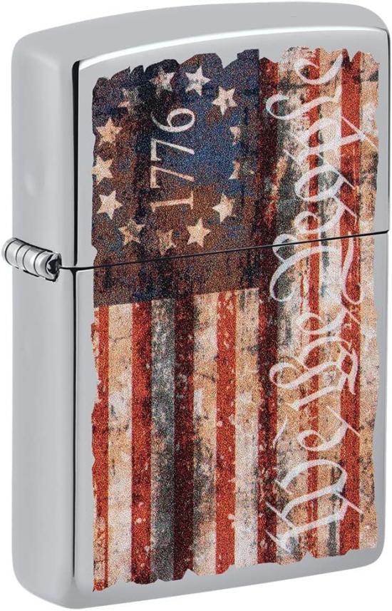  Zippo Americana Flag 1776 Design 49779 feuerzeug