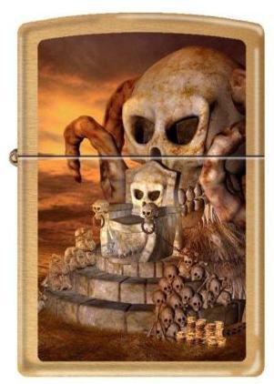 Zippo Skull Throne 0090 Feuerzeug