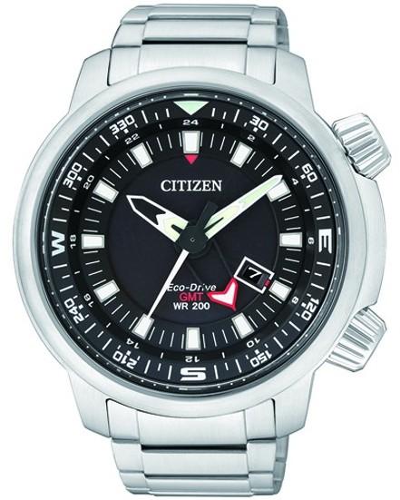 Citizen BJ7080-53E Eco-Drive GMT Diver Uhren