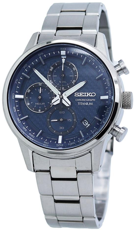  Seiko SSB387P1 Titanium Chronograph uhren