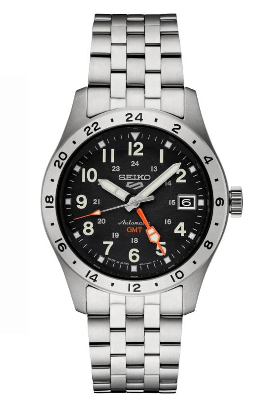  Seiko SSK023J1 5 Sports Field GMT automatic uhren