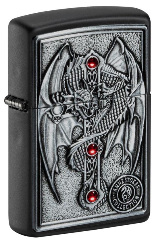  Zippo Anne Stokes Gothic Guardian Emblem 49755 feuerzeug