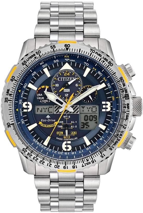  Citizen JY8101-52L Eco-Drive Promaster Skyhawk Blue Angels uhren