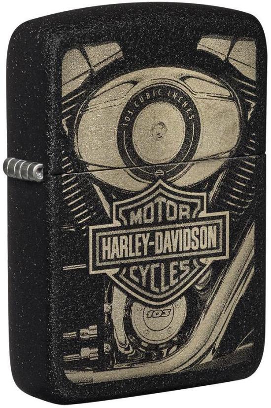  Zippo Harley Davidson Engine 1941 Design 49468  feuerzeug