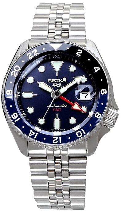  Seiko SSK003K1 5 Sports Automatic GMT Series Uhren