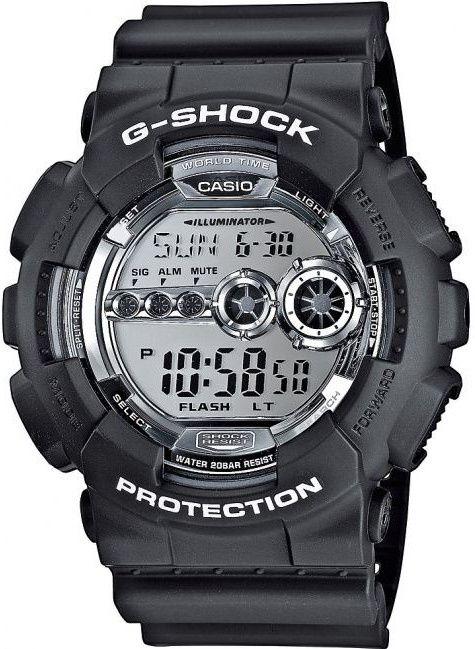 CASIO G-Shock GD-100BW-1 Uhren