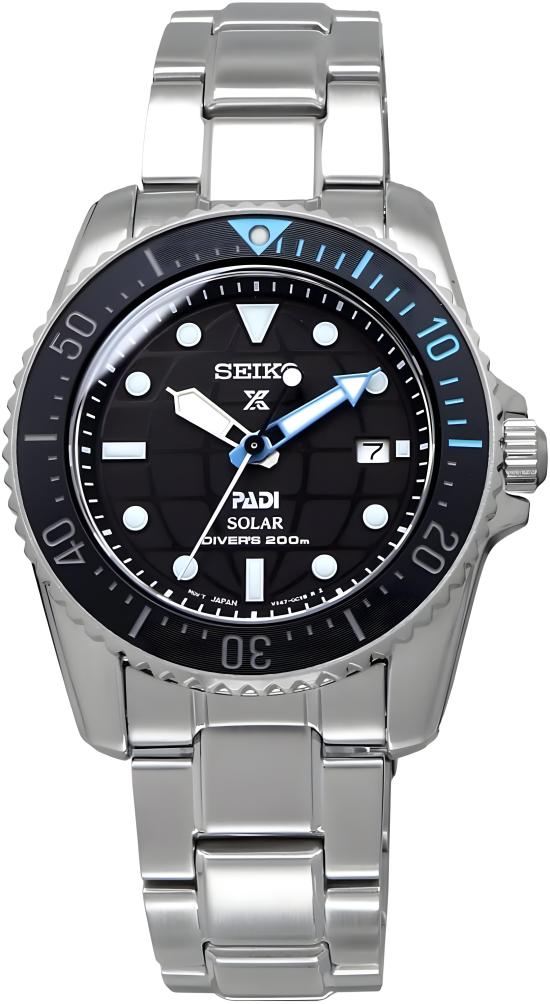  Seiko SNE575P1 Prospex Compact Solar Scuba Diver PADI Special Edition Uhren