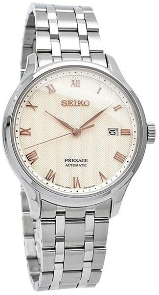  Seiko SRPF45J1 Presage Automatic Japanese Zen Garden Sakura Daytime Uhren