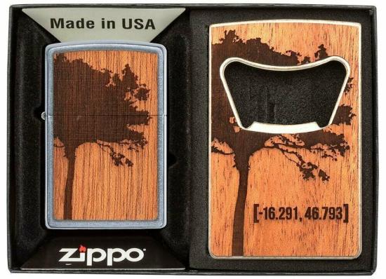  Zippo Woodchuck and Bottle Opener 49066 Feuerzeug