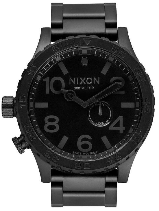  Nixon 51-30 Tide All Black A057 001 Uhren