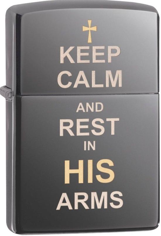  Zippo Keep Calm Desing 29610 Feuerzeug