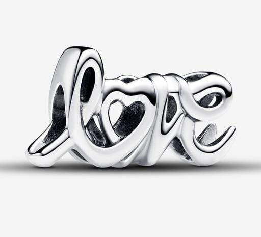  Pandora Handwritten Love 793055C00 clip